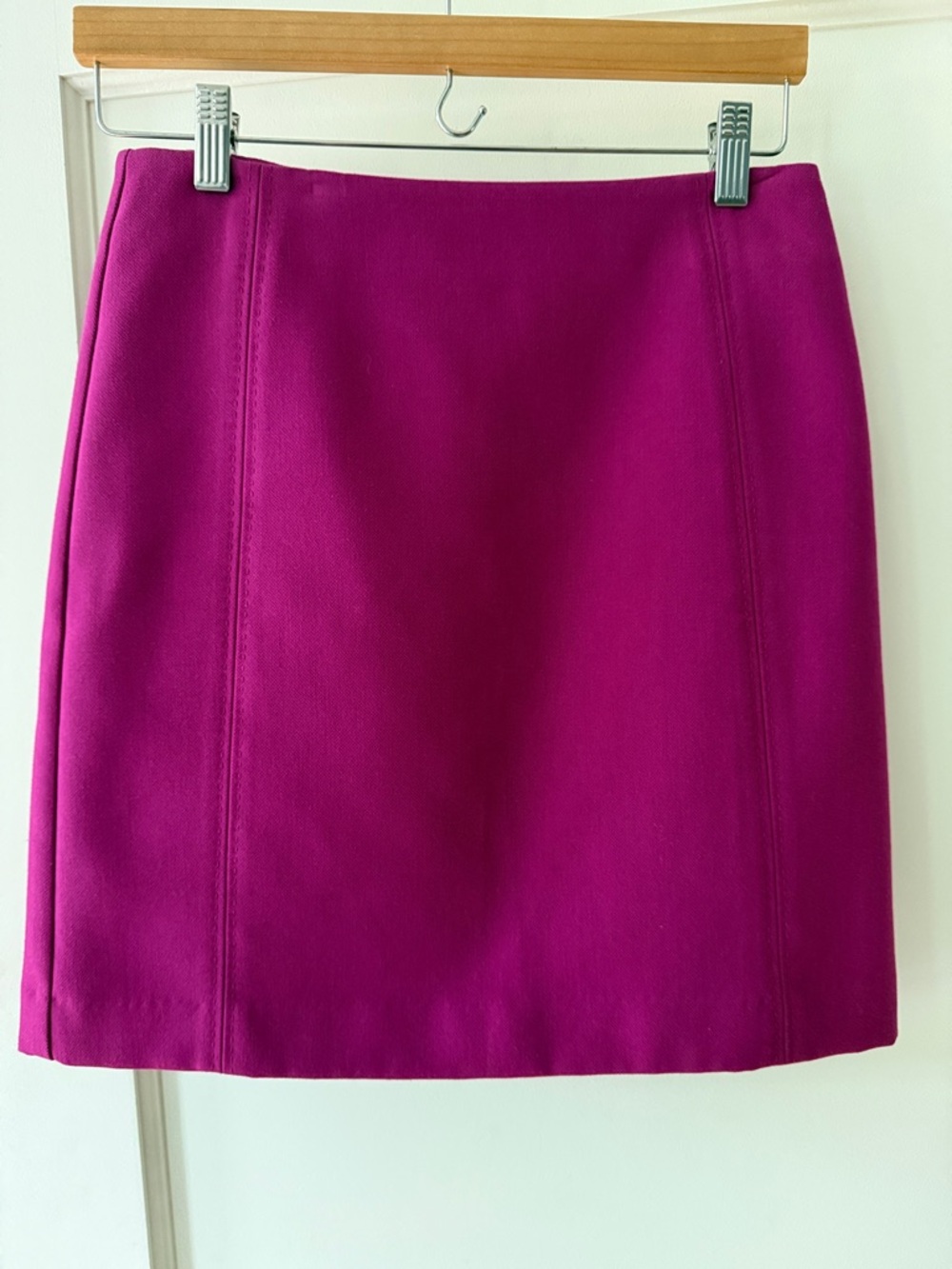 LOFT Magenta Mini Skirt